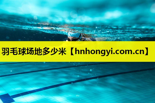羽毛球场地多少米